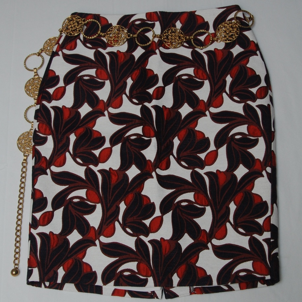 {Ann Taylor} Vine Pencil Skirt